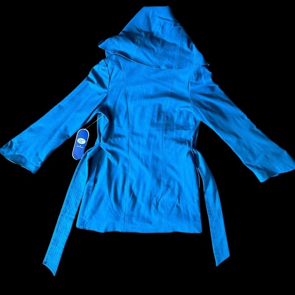 DG2 by DIANE GILMAN BELTED COAT - Picture 6 of 6
